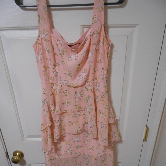 NEW Nasty Gal Collection hi-Low design layered sheer cocktail Dress size 4 👩✨ - Picture 9 of 15